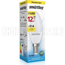 SMARTBUY (SBL-C37-12-30K-E14) 12W/3000/E14