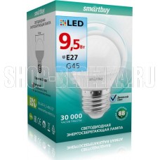 SMARTBUY (SBL-G45-9_5-40K-E27) 9.5W/4000/E27