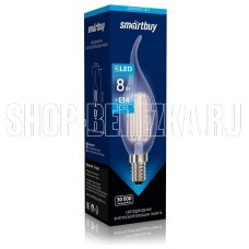 SMARTBUY (SBL-C37FCan-8-40K-E14) 8W/4000/E14