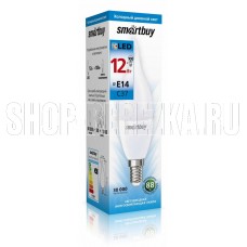 SMARTBUY (SBL-C37Can-12-60K-E14) 12W/6000/E14