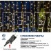 WINTER GLADE Электрическая гирлянда-занавес Winter Glade Теплый белый свет 195 ламп CB200