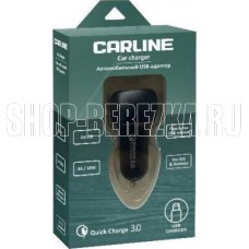 CARLINE CH-2QC 2хUSB Quick Charge 3.0 в прикуриватель 12В черный в коробке CARLINE CH-2QC 2хUSB Quick Charge 3.0 в прикуриватель 12В черный в коробке