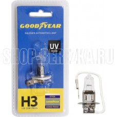 GOODYEAR GY013121 Н3 12V 55W PK22s (блистер)