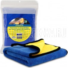 GOODYEAR GY000004 полотенце из микрофибры для мытья кузова автомобиля 40x60 см (600 г/м2)