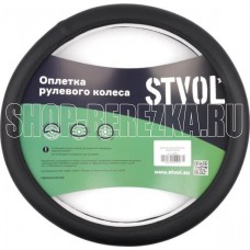 STVOL SWP02 гладкая экокожа, М размер, черный