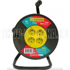 КАЛИБР Удлинитель на катушке УСК-30 (2х0,75)