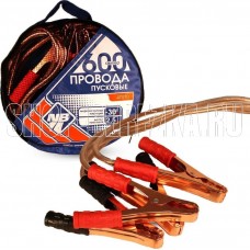 NOVA BRIGHT 600А с прозрачной изоляцией, в сумке, 2.5м 47010