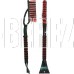 BLACK&BLUE ВВ1002 cо скребком поролоновая ручка, цветная (65см) 44383