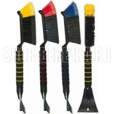 BLACK&BLUE ВВ1003 cо скребком поролоновая ручка, цветная (48см) 44384 BLACK&BLUE ВВ1003 cо скребком поролоновая ручка, цветная (48см) 44384