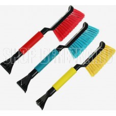 BLACK&BLUE ВВ1004 cо скребком поролоновая ручка, цветная (42см) 39907