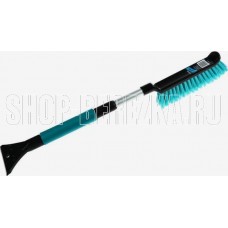 BLACK&BLUE ВВ1005 cо скребком поролоновая телескоп. ручка (57-70см) 47547