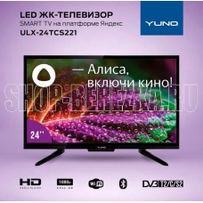 YUNO ULX-24TCS221 черный SMART TV