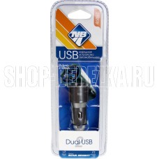 NOVA BRIGHT для моб. телефонов, 2 USB-порта, 2100мА, 12/24В 46897