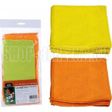 LI-SA из микрофибры в наборе (1 шт-25х25см, 1 шт- 30х30 см) (европодвес) 47916