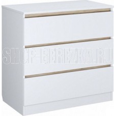 POLINI Комод Polini kids Simple 1980, белый-вяз (2 кор.)