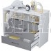 POLINI Комод Polini kids Simple 2110, белый-серый (2кор)