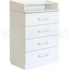 ФЕЯ Комод Фея 1560 белый (1кор)