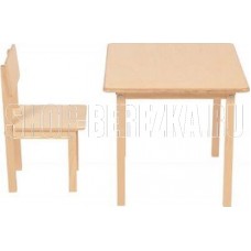 POLINI Комплект детской мебели Polini kids Simple 105 S, натуральный (1кор)