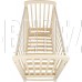 POLINI Кроватка детская Polini kids Simple 304, бежевый (1кор)