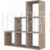 POLINI Стеллаж Polini Home Smart Каскадный 6 секций, дуб (1кор)