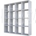POLINI Стеллаж Polini Home Smart Кубический 16 секций, белый (2кор)