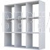 POLINI Стеллаж Polini Home Smart Кубический 9 секций, белый (1кор)