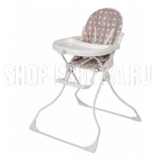 POLINI Стульчик для кормления Polini kids 152 Звезды, макиато-белый (1кор)