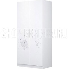 POLINI Шкаф двухсекционный Polini kids French 1230, Teddy, белый (2кор) POLINI Шкаф двухсекционный Polini kids French 1230, Teddy, белый (2кор)