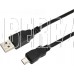 REXANT (18-1164-2) Кабель USB-micro USB/PVC/black/1,8m/REXANT