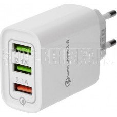 REXANT (16-0277) для/ REXANT 3 x USB белое