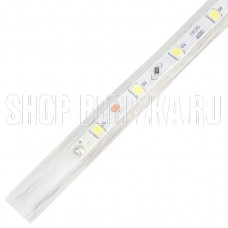 NEON-NIGHT (142-605) LED лента 220 В, 10х7 мм, IP67, SMD 2835, 60 LED/m, цвет свечения белый, бухта 100 м