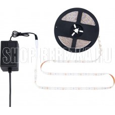 LAMPER (142-401) Комплект светодиодной ленты 5 м с блоком питания IP65, холодное белое свечение 6500 К LAMPER LAMPER (142-401) Комплект светодиодной ленты 5 м с блоком питания IP65, холодное белое свечение 6500 К LAMPER