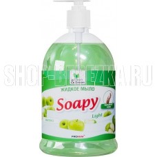 CLEAN&GREEN CG8094 Soapy эконом яблоко с дозатором 1000 мл.