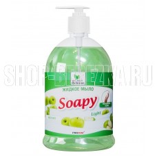 CLEAN&GREEN CG8094 Soapy эконом яблоко с дозатором 1000 мл.