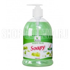 CLEAN&GREEN CG8062 Soapy эконом яблоко с дозатором 500 мл.