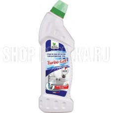 CLEAN&GREEN CG8073 для прочистки канализационных труб Turbo-Gel (щелочное) 750 мл.