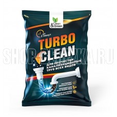 CLEAN&GREEN CG8083 для прочистки канализационных труб (щелочное, пакет) 70 гр.