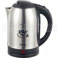 DELTA DL-1333 нерж.,черный COFFEE TIME 2л