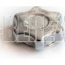 AVS HJM-10 металлическая горизонтальная 10 Л (красная)