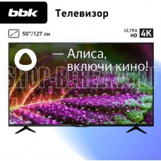 BBK 50LEX-8287/UTS2C SMART TV Яндекс 4K UHD