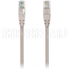 SMARTBUY (K-0950-100) литой UTP Кат.5e 5м серый