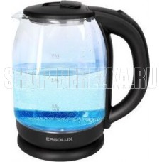 ERGOLUX ELX-KG05-C02 стеклянный черный,1.8л.