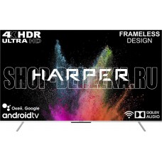 HARPER 75U770TS UHD 4K SMART TV безрамочный