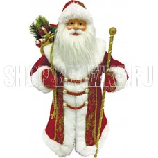 WINTER GLADE Фигурка Дед Мороз 46 см (красный) M0146