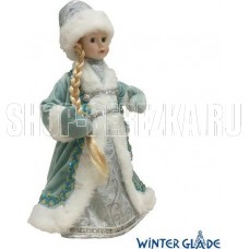 WINTER GLADE Фигурка Снегурочка 38 см (голубой) M0638