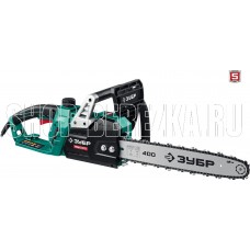 ЗУБР ПЦ-2040 2000 Вт, 40 см шина, пила цепная электрическая