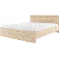 АНРЭКС DOORSET Кровать 160. Цвет ДУБ НАВАРРА (3 уп)