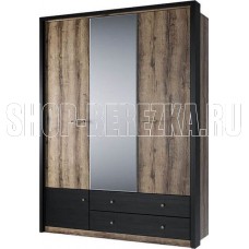 АНРЭКС JAGGER Шкаф 3DG2S Z,цвет Дуб монастырский /Черный (5 уп) АНРЭКС JAGGER Шкаф 3DG2S Z,цвет Дуб монастырский /Черный (5 уп)