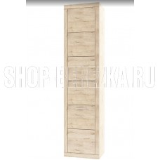 АНРЭКС OSKAR Шкаф 1DM, цвет дуб Санремо (3 уп)