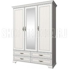 АНРЭКС TIFFANY Шкаф 3D4S цвет вудлайн кремовый (6 уп)